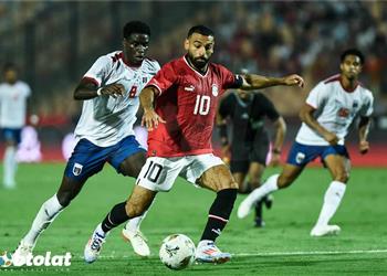 فيديو محمد صلاح يسجل هدف منتخب مصر الثالث أمام بوتسوانا