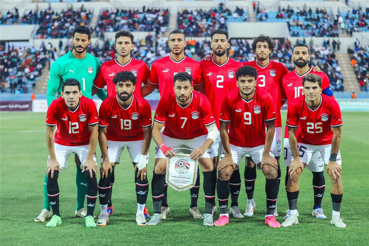 لاعبو منتخب مصر