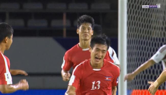 هدف كوريا الشمالية الاول الرائع في مرمي قطر بتصفيات كأس العالم