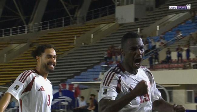 هدف المعز علي الصاروخي في مرمي كوريا الشمالية بتصفيات كأس العالم