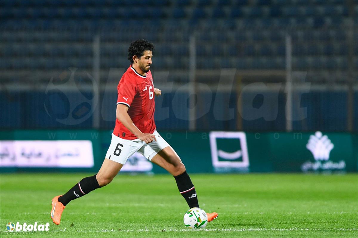 احمد حجازي لاعب منتخب مصر