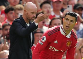 رونالدو يواصل هجومه على تين هاج أرفض ما يقوله وعليه التفكير قبل التحدث