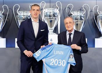 رسمي ا ريال مدريد يعلن تمديد عقد لونين حتى 2030