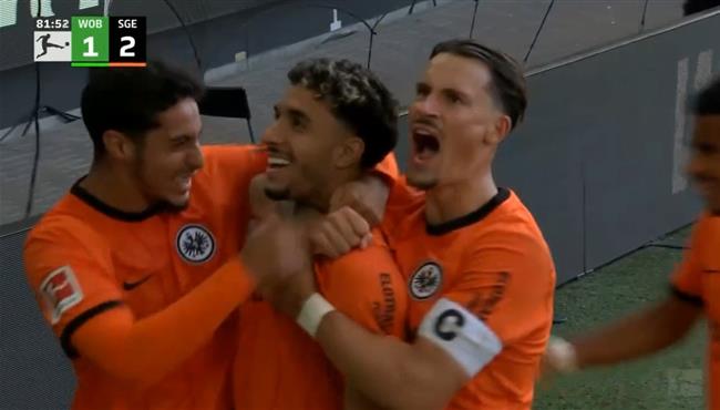 هدف عمر مرموش الثاني في مرمي فولفسبورج بالدوري الالماني