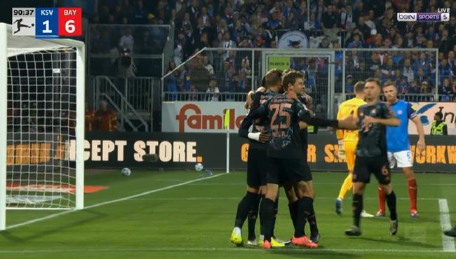 اهداف مباراة بايرن ميونخ وهولشتاين كيل 6 1 الدوري الالماني