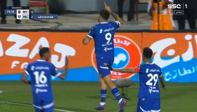 هدف ميتروفيتش الاول في مرمي الرياض بالدوري السعودي