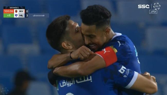 هدف ميتروفيتش الثاني في مرمي الرياض بالدوري السعودي