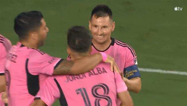 هدف ميسي الاول في مرمي فيلادلفيا يونيون بالدوري الامريكي