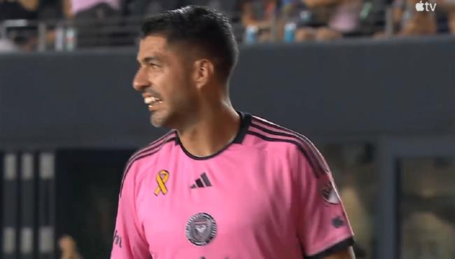 هدف لويس سواريز الملغي امام فيلادلفيا يونيون في الدوري الامريكي