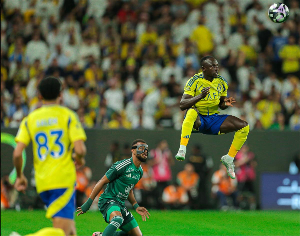 ساديو ماني في مباراة النصر