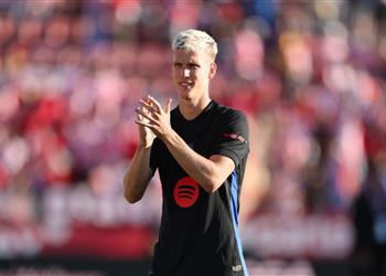 المصائب تتوالى برشلونة ي علن عن التشخيص النهائي لإصابة أولمو ومدة غياب صادمة