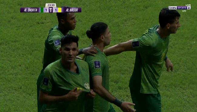 هدف تعادل الشرطة العراقي مع النصر بعد خطأ فادح من الدفاع