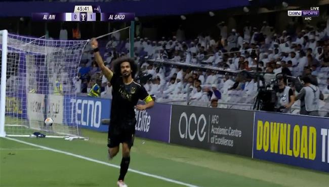 هدف اكرم حسن عفيف في مرمي العين بدوري ابطال اسيا