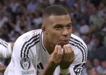 فيديو مبابي يسجل هدف ريال مدريد الأول أمام شتوتجارت