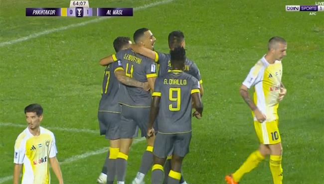 هدف فوز الوصل علي باختاكور 1 0 دوري ابطال اسيا