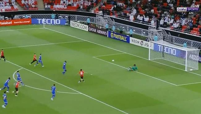 في الثواني الاولي الريان كاد ان يسجل هدف امام الهلال في دوري ابطال اسيا