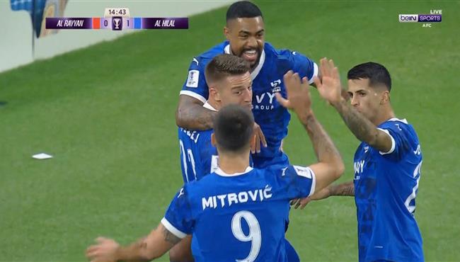 اهداف مباراة الهلال والريان 3 1 دوري ابطال اسيا