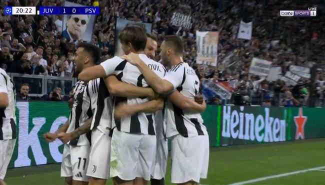 اهداف مباراة يوفنتوس وايندهوفن 3 1 دوري ابطال اوروبا