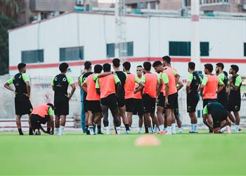 مران الزمالك أحمد سليمان يجتمع بـ جوميز وتدريبات تأهيلية لـ عبد الشافي والونش