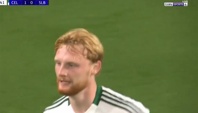 هدف سيلتك الاول في مرمي سلوفان براتيسلافا بدوري ابطال اوروبا