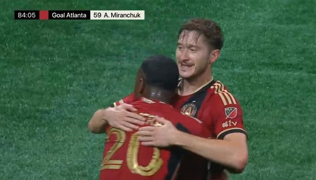 هدف عالمي في مباراة انتر ميامي واتالانتا يونايتد بالدوري الامريكي