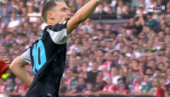 هدف باير ليفركوزن الاول في مرمي فينورد بدوري ابطال اوروبا