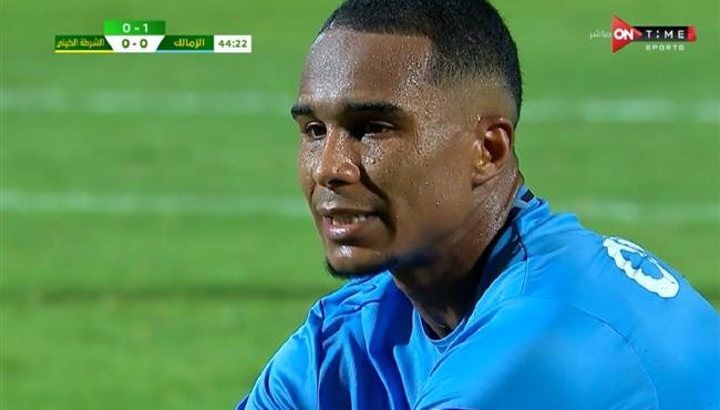 سيف الدين الجزيري يهدر فرصة هدف محقق امام الشرطة الكيني