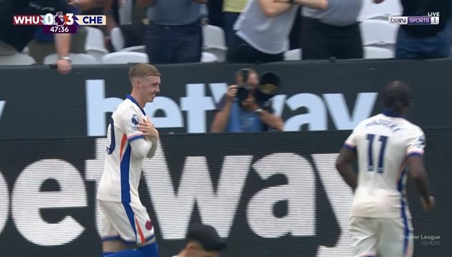 هدف بالمر الرائع في مرمي وست هام بالدوري الانجليزي