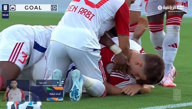 اهداف مباراة الجزيرة والشارقة 0 4 الدوري الاماراتي