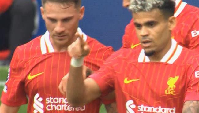 هدف لويس دياز الاول في مرمي بورنموث بالدوري الانجليزي