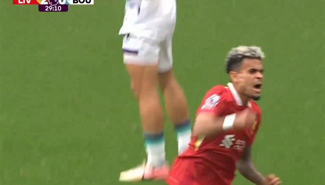 هدف لويس دياز الثاني في مرمي بورنموث بالدوري الانجليزي