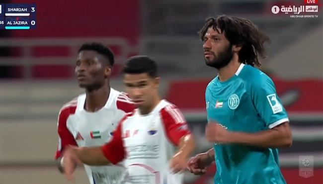 ملخص لمسات محمد النني في مباراة الجزيرة والشارقة بالدوري الاماراتي