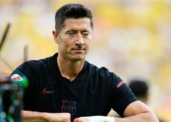فيديو ليفاندوفسكي يسجل هدف برشلونة الثاني وفياريال يقلص الفارق