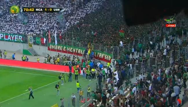 اهداف مباراة مولودية الجزائر والاتحاد المنستيري 2 0 دوري ابطال افريقيا