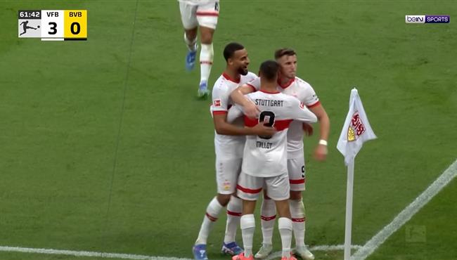 اهداف مباراة بوروسيا دورتموند وشتوتجارت 1 5 الدوري الالماني