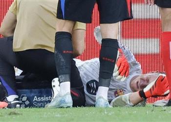 باللوائح هل يحق لـ برشلونة التعاقد مع حارس جديد بعد إصابة تير شتيجن