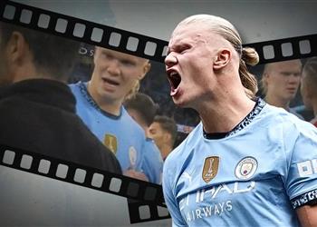 وصف جيسوس بالمهرج 3 مشاهد مثيرة لـ هالاند في مباراة مانشستر سيتي وآرسنال