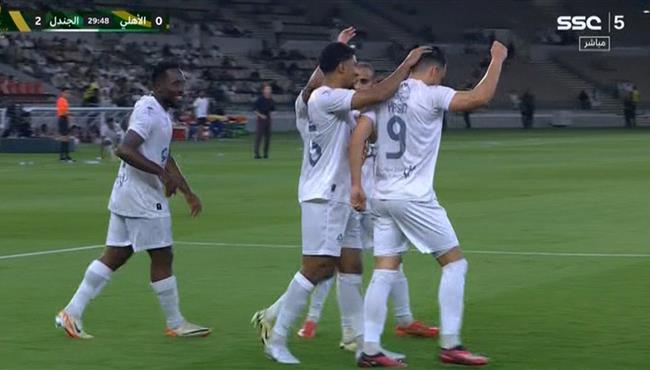 هدف الجندل الثاني في مرمي الاهلي بكأس خادم الحرمين