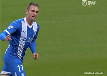 فيديو في دقيقة بينافيديز وكيكي جارسيا يسجلان هدفين لـ ألافيس أمام ريال مدريد