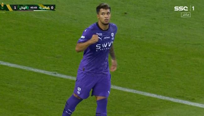 هدف الهلال الاول في مرمي البكيرية بكأس خادم الحرمين