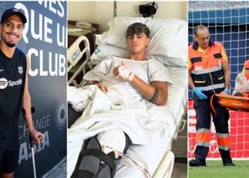 8 غيابات الموعد المتوقع لعودة لاعبي برشلونة المصابين