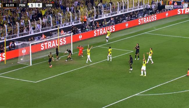 اهداف مباراة فناربخشة وسانت جيلواز 2 1 الدوري الاوروبي