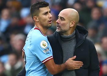 جوارديولا يعلن نبأ صادم ا بشأن مدة غياب رودري