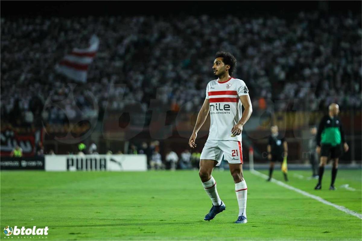 أحمد حمدي لاعب الزمالك