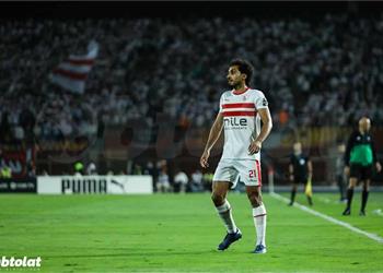 أحمد حمدي يساند لاعبي الزمالك قبل مواجهة الأهلي