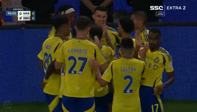 اهداف مباراة النصر والوحدة 2 0 الدوري السعودي