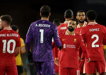 رجل مباراة ليفربول وولفرهامبتون في الدوري الإنجليزي