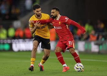 تقييم محمد صلاح في مباراة ليفربول وولفرهامبتون بـ الدوري الإنجليزي