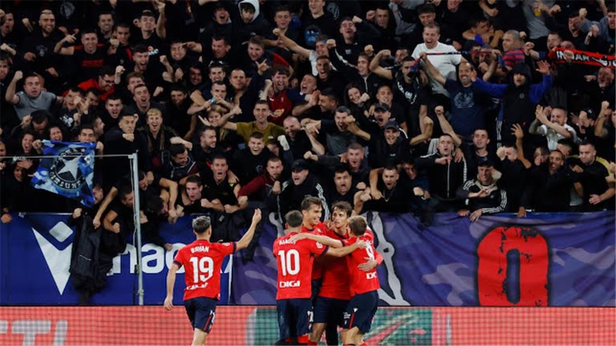 فيديو | أبيل بريتونيس يسجل هدف أوساسونا الرابع.. ويامال يحرز الثاني لـ برشلونة
