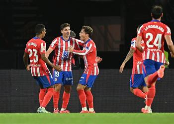 تشكيل أتلتيكو مدريد أمام ريال مدريد في الدوري الإسباني ألفاريز يقود الهجوم وجريزمان أساسي ا